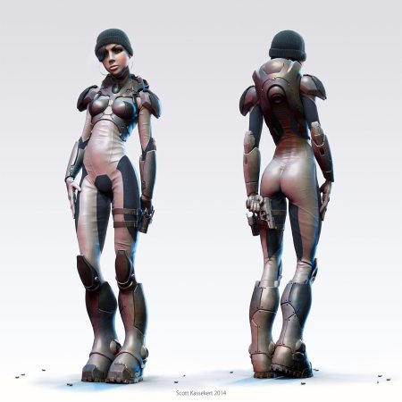 Футуристическая броня