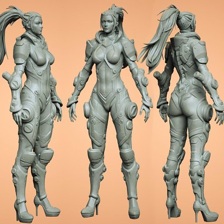 Броня доспехи zbrush