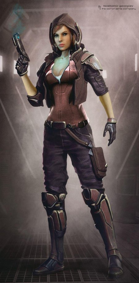 Киберпанк девушки солджерс