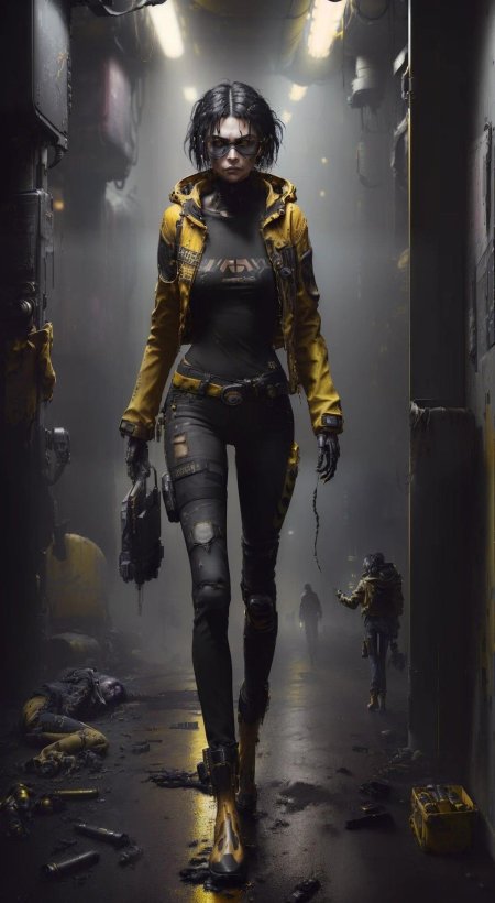 Киберпанк персонаж