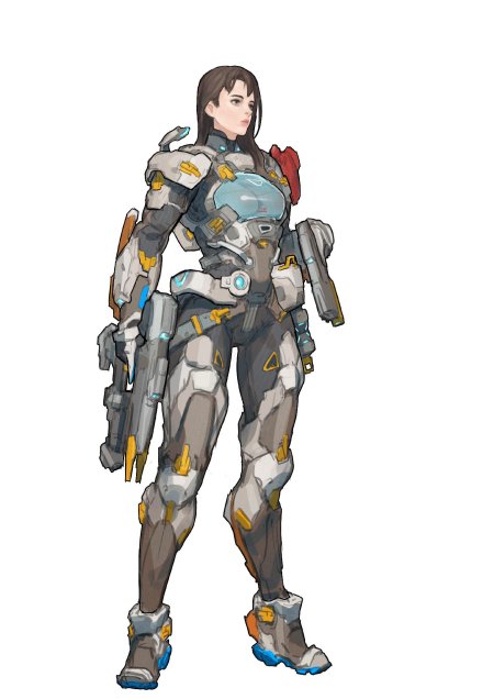 Концепты персонажей овервотч