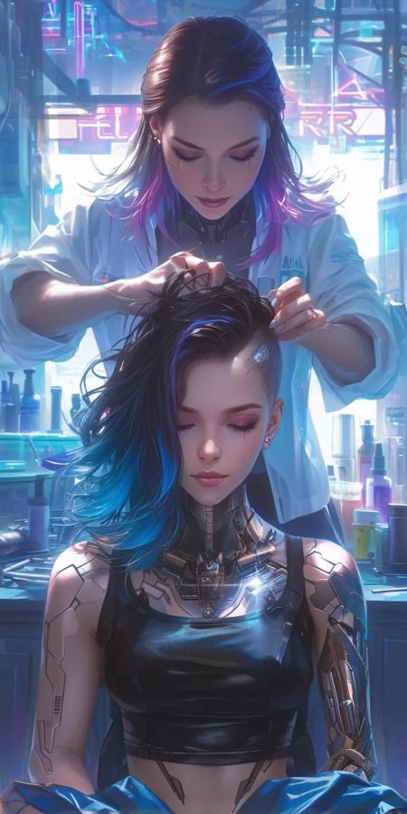 Персонажи киберпанк