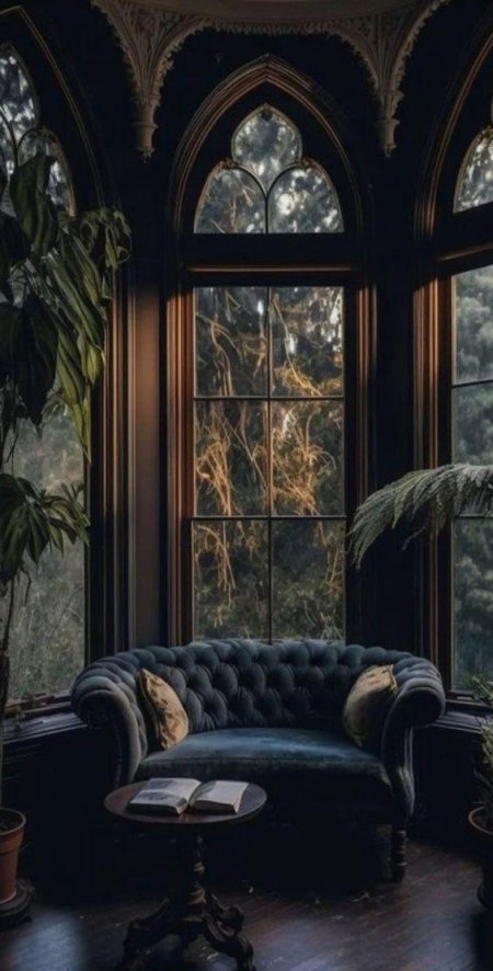 Викторианская готика интерьер