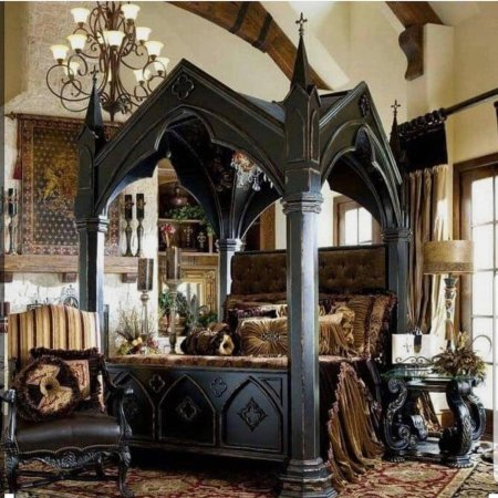 Викторианская готика интерьер