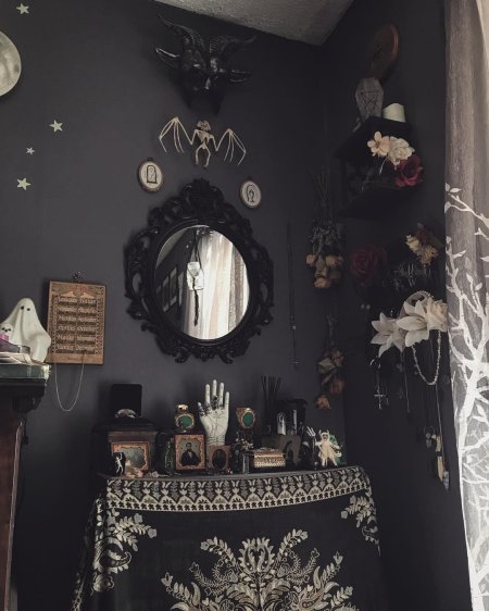 Будуар викторианская готика интерьер