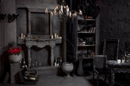 Викторианская готика интерьер