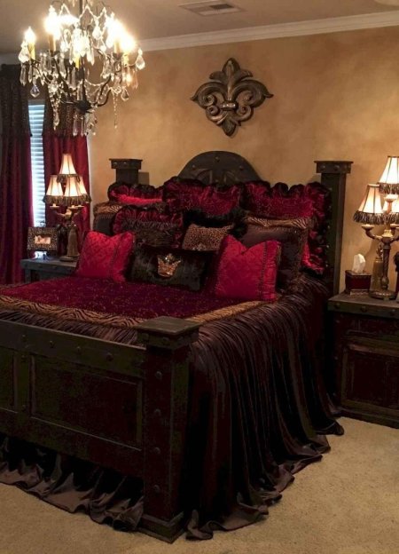 Викторианская готика спальня