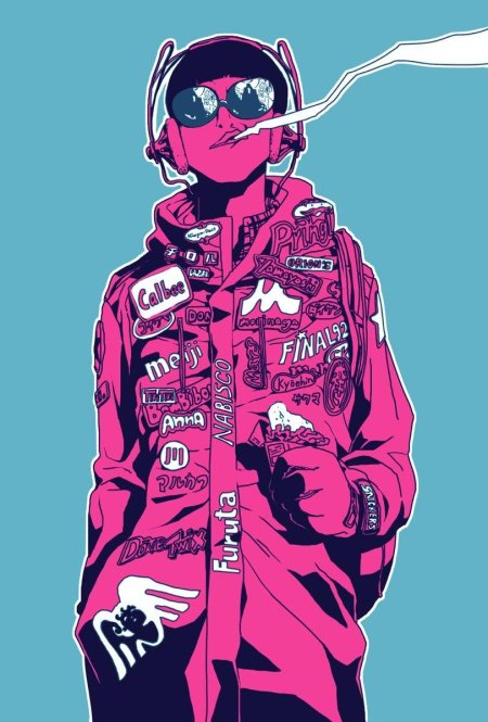 Аватар в стиле киберпанк