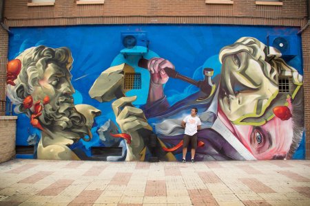 Граффити монументальная живопись