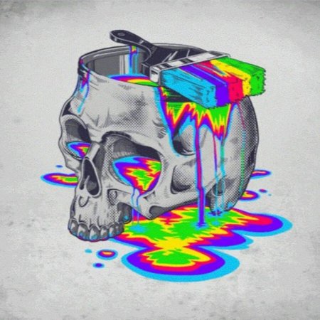 Радужные черепа