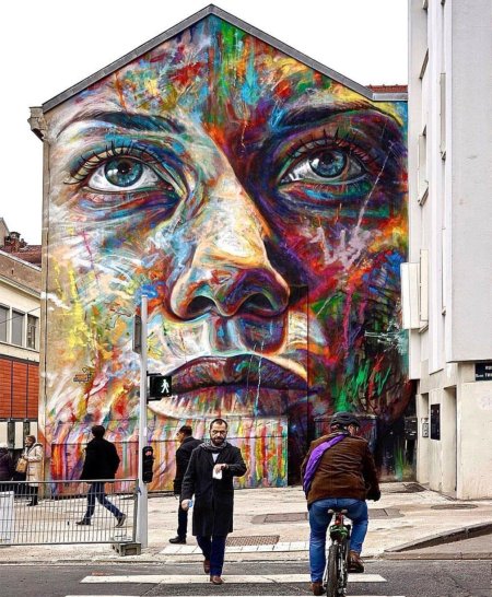 Стрит-арта дэвид уолкер