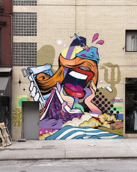 Стильные граффити