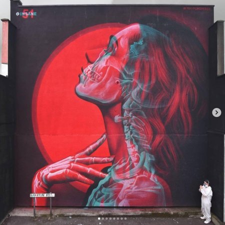 Муралы - искусство стрит арт