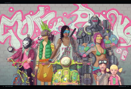 Cyberpunk арт панк