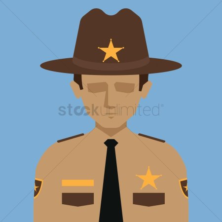 Шериф рисунок