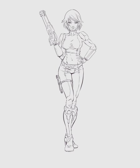 Эскиз персонажа