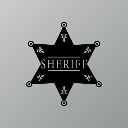 Шериф значок