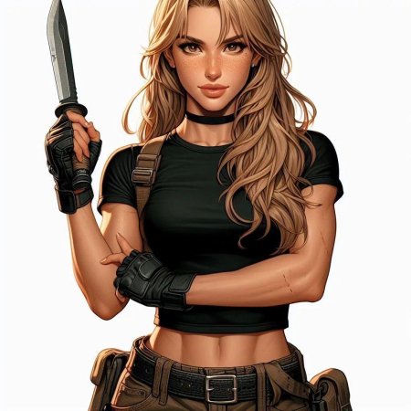 Воительница фэнтези