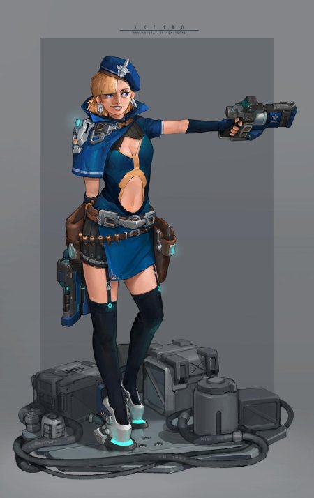 Концепт арт персонажа