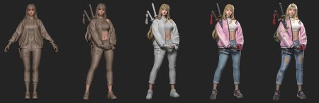 Персонаж девушка