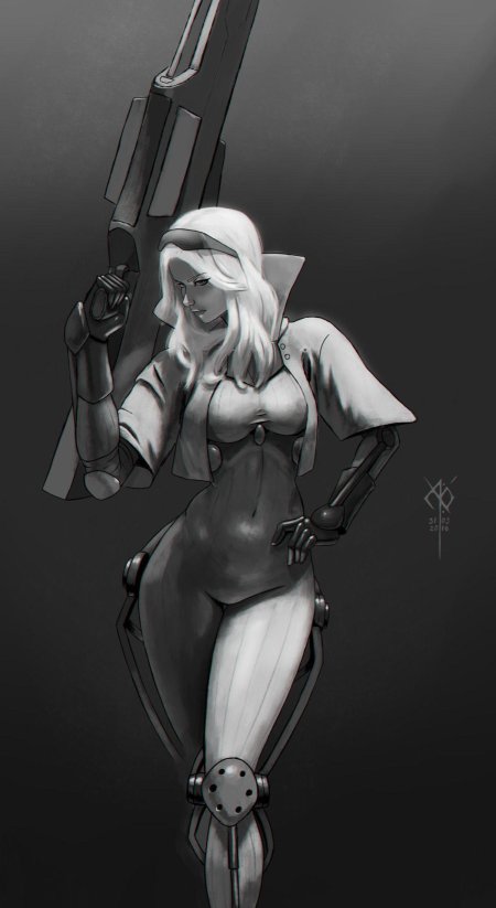 Арт барышня девушка