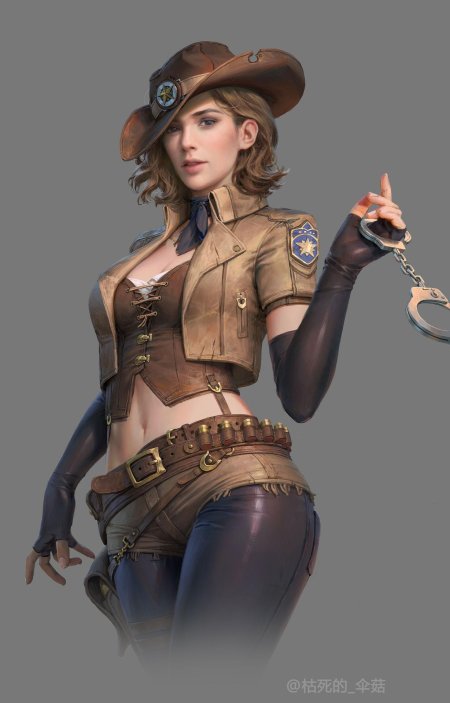 Девушка шериф