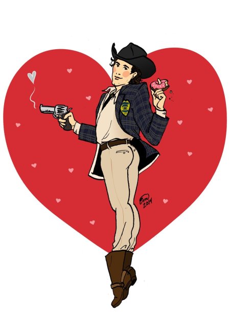 Валентинки твин пикс