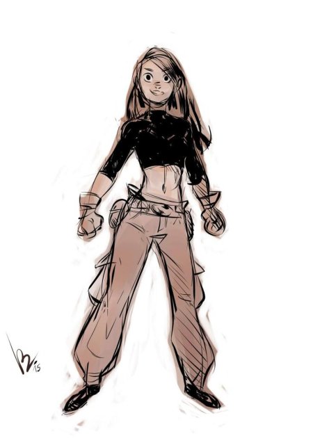 Эскиз персонажа