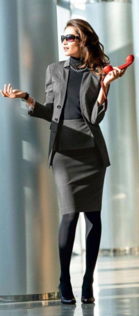 Стильная офисная одежда для девушек