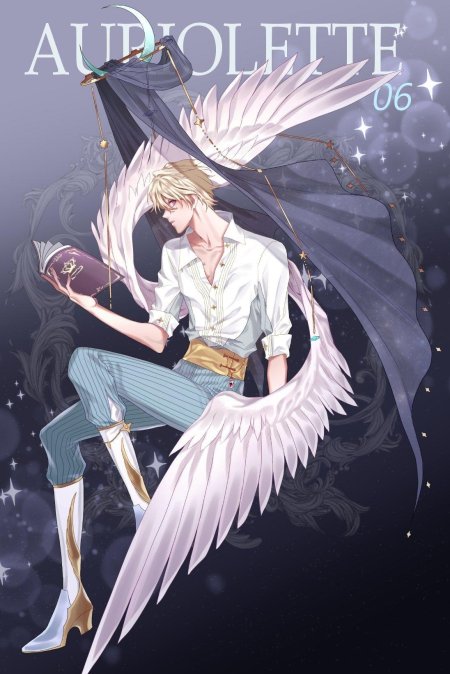 Аниме ангел парень