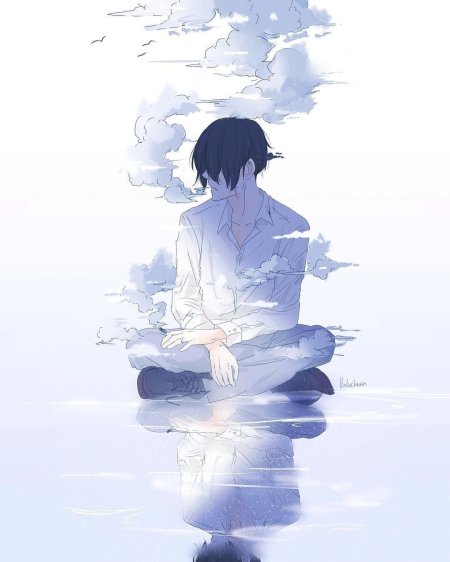 Аниме одинокий парень