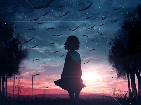 Аниме одиночество