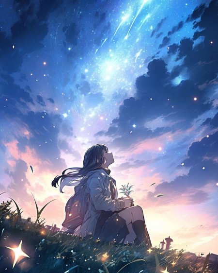 Аниме пейзаж