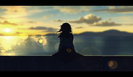 Пейзаж аниме