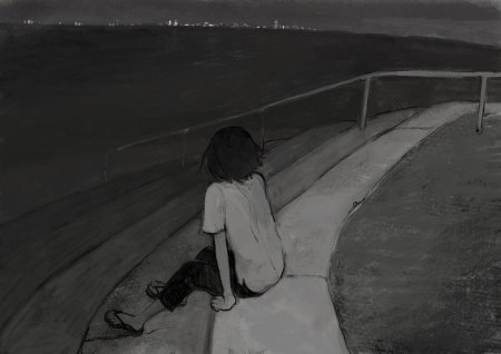 Меланхолия эстетика аниме