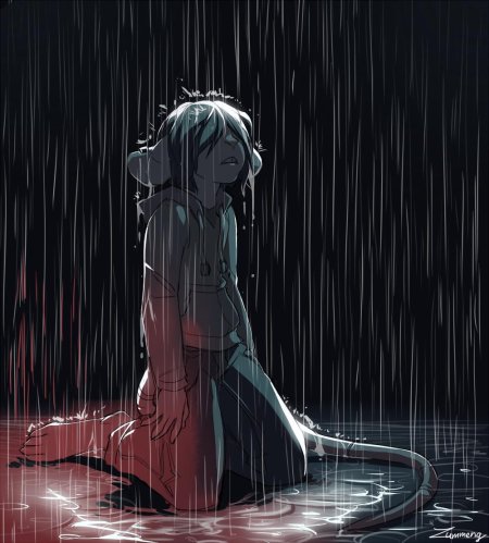 Аниме грусть одиночество