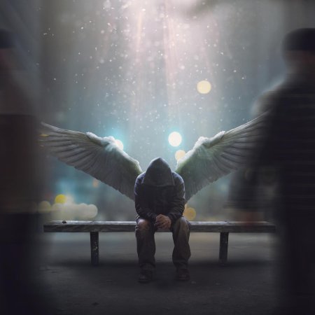 Грустный ангел