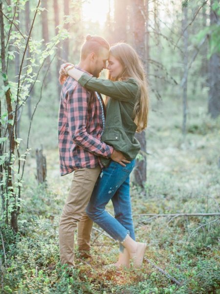 Лав стори фотосессия на природе