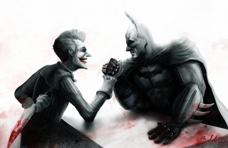Batman arkham asylum джокер