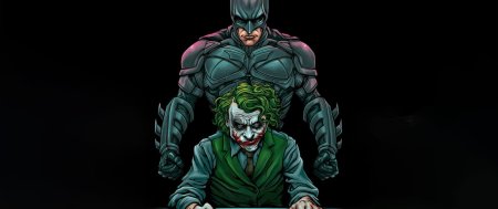 Бэтмен черный рыцарь джокер