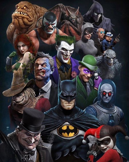 Персонажи из бэтмена