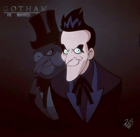 Пингвин бэтмен готэм