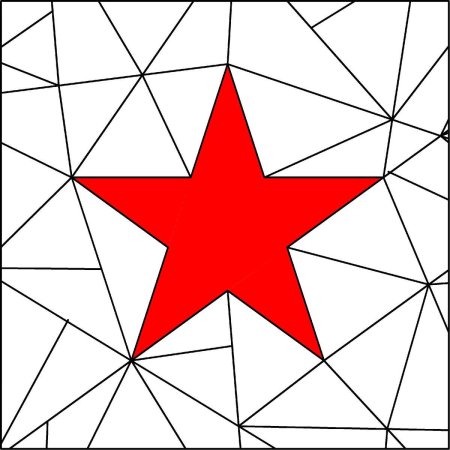 Красная пятиконечная звезда