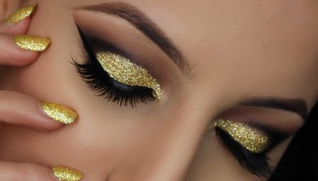 Новогодний макияж