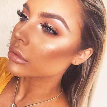 Макияж с хайлайтером