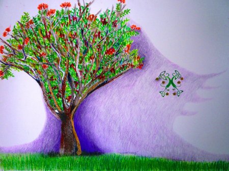 Дерева рисунок