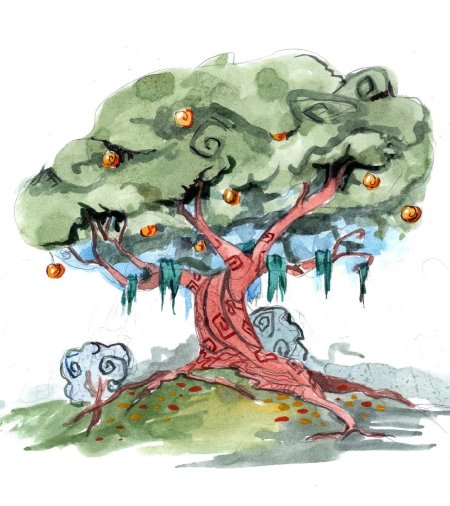 Дерево иллюстрация