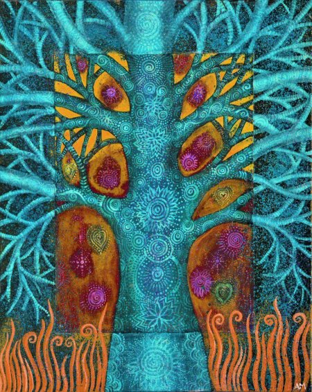 Мировое древо славян арт