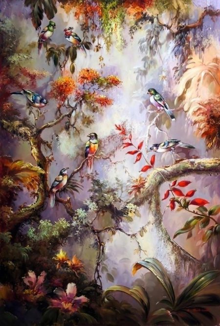 Художник бруно тина августо колибри