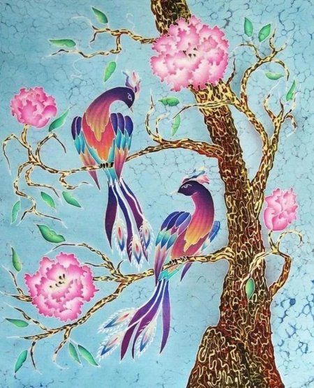 Батик — райский сад